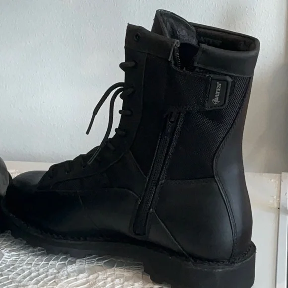 Bates Men’s 8” DuraShock Lace to Toe Side Zip Work Boot Size 9 - Picture 7 of 9